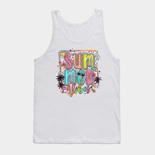 Summer Vibes Dalmatian Dots, Lake Days, Hello Summer, Family Vacation Tank Top